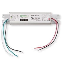 Universal 60W Power Supply, 12VDC, 120VAC-277VAC IP67 rated