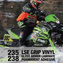 MotoMark Matte White 4 mil "GRIP" Vinyl - 5 yr