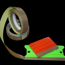 Teflon Tape for Most Any Size Squeegee