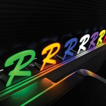 Wowee 3D Front Lit Letters Custom Color Face