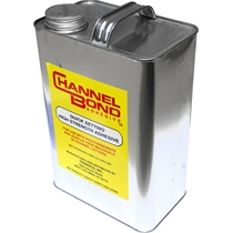 Channel Bond adhesive - 1 gallon - glue polycarbonate to trim cap.