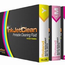 inkJetClean Printable Cleaning Fluid for Mutoh Printers - Eco-Sol Max Ink - Light Cyan