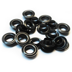 Self Piercing Grommets - Black