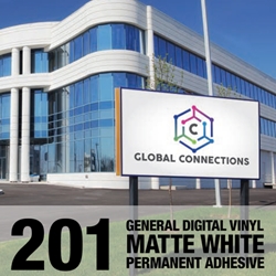 GF 201 Opaque Matte White Vinyl