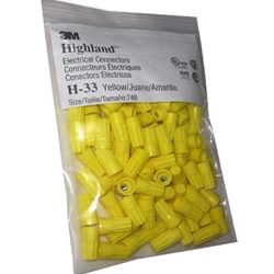 Yellow Wire Nut Connector (Size 71B) H-33
