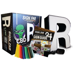 Sign Fab Channel Letter Sales Kit White