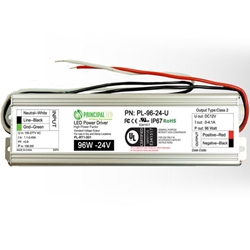 Universal 96W Power Supply, 24VDC, 120VAC-277VAC IP67 rated