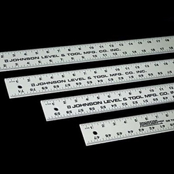 Heavy Duty Aluminum Rulers 4 pk