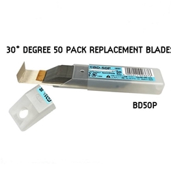 30° 50 Pack Replacement Blades Dispenser