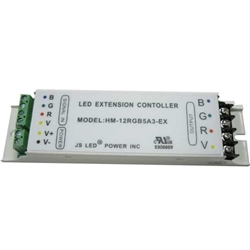 Extension Controller for RGB LED Modules 12V/5A/3 channel