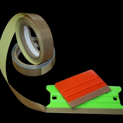 Teflon Tape for Most Any Size Squeegee