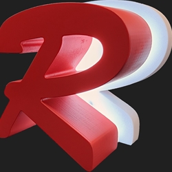 Wowee 3D Reverse Channel Letters