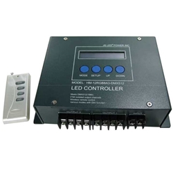 JS DMX Controller for RGB LED Modules 12V/8A/3 channel DMX512 compatible