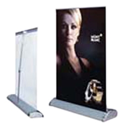 Mini Roll Up Banner Stand