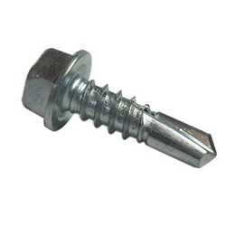 Self Drilling Hex Head Screw - Zinc