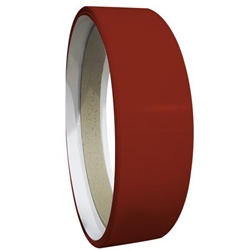 Aluminum Coil 5.3" W x 270' L Burgundy/WHT