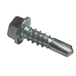 Self-drilling hex head screw - zinc - 250