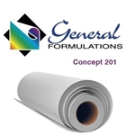 General Formulations - GF 201 3.4 mil Opaque Matte White Vinyl 30" X 50 Yards