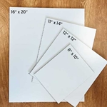 .050 Polar White 12" X 12" Metal Blank