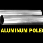 1" x 3' Aluminum Banner Pole