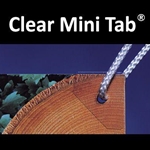 Clear Mini Tab 100pk
