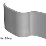 Metallic Silver 3/4"